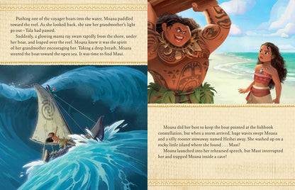 Disney Moana Book & Magnetic Playset - Simon & Schuster