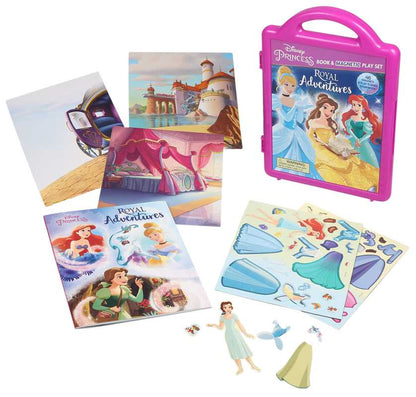 Disney Princess Book & Magnetic Playset - Simon & Schuster