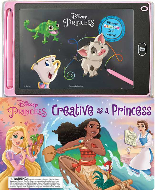 Disney Princess: Creative as a Princess Book & Drawing Pad - Simon & Schuster