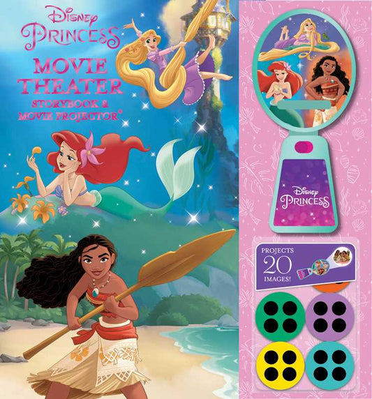 Disney Princesses Movie Theater Storybook & Movie Projector - Simon & Schuster