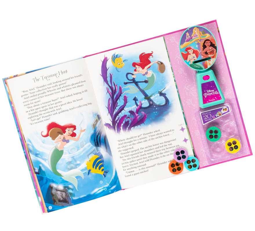 Disney Princesses Movie Theater Storybook & Movie Projector - Simon & Schuster