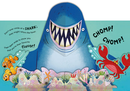 Don't Ever Smile at a Shark: A Fin-Tastic Pop-Up Book - Union Square & Co.