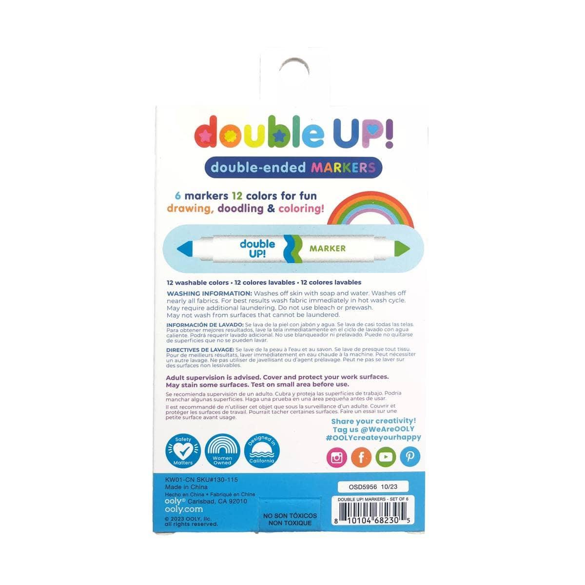 Double Up! Double Ended Markers - OOLY