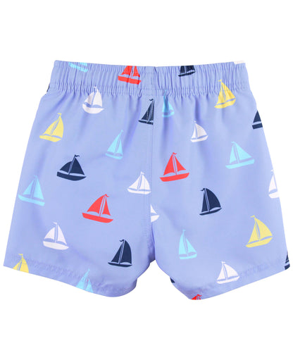 Down By The Bay Swim Trunks - RuffleButts + RuggedButts