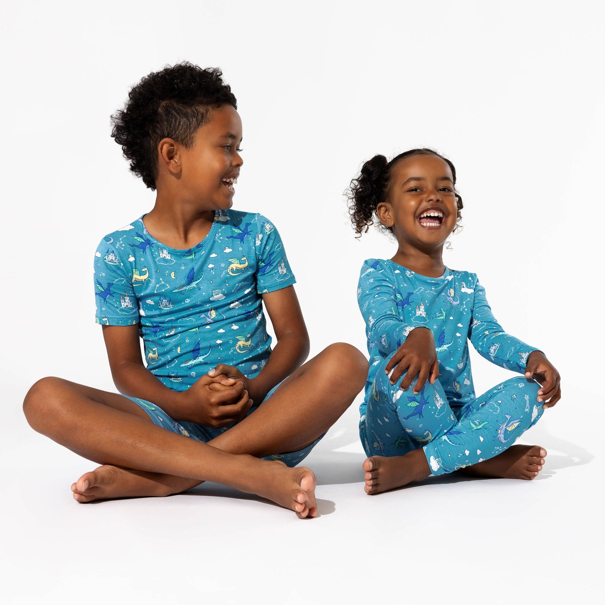 Dragon Dreams Bamboo Kids Pajamas - Bellabu Bear