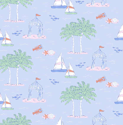 Dreams for Sail Convertible Footie - Kiki + Lulu