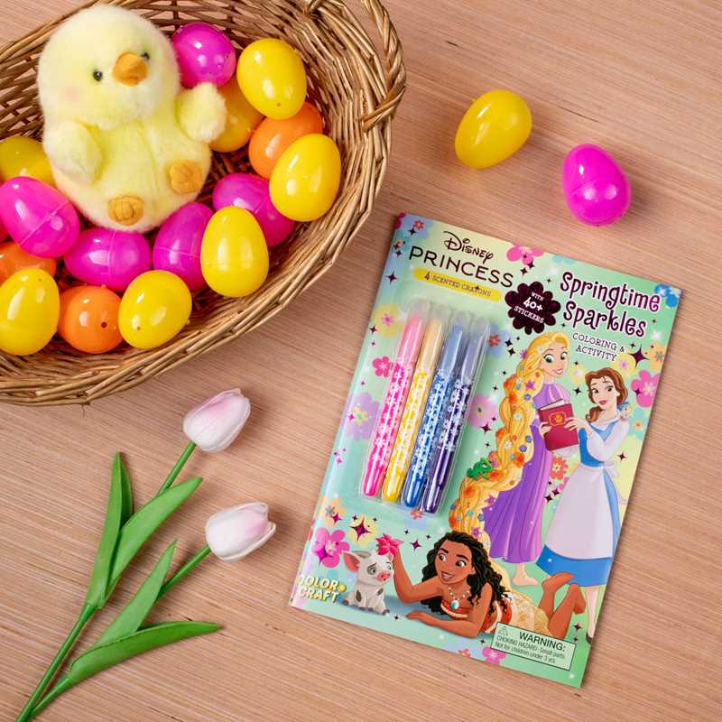 Disney Princess: Springtime Sparkles Activity Book