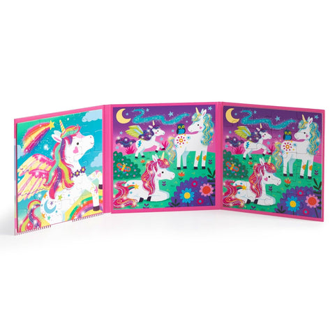 Magnetic Puzzle Portfolio - Unicorn Dreams