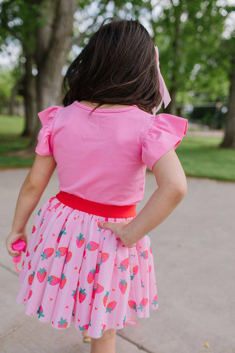 Tulle Skirt - Strawberry Dream