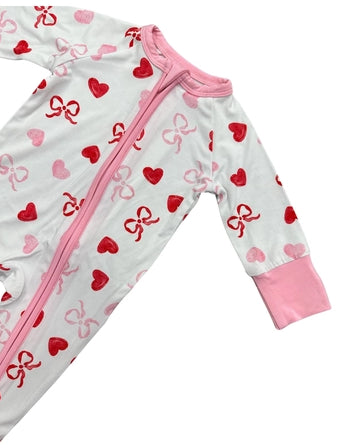 Hearts & Bows Bamboo Pajama