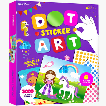 Mess-Free Dot Sticker Art Kit