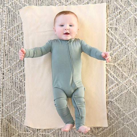 Eucalyptus Zip Bamboo Pajamas