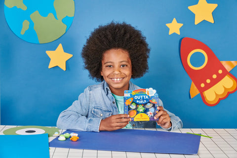 Outta This World Scented Puzzle Erasers (Set of 5)