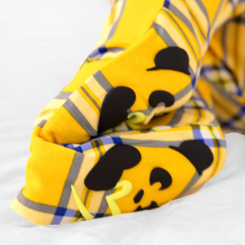 Clueless Total Betty Plaid Bamboo Convertible Footie