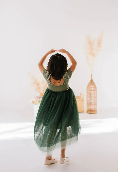 Heavenleigh Dress in Pinegrove