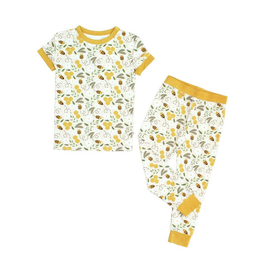 Happy Honey Bees Kids Bamboo Pajama