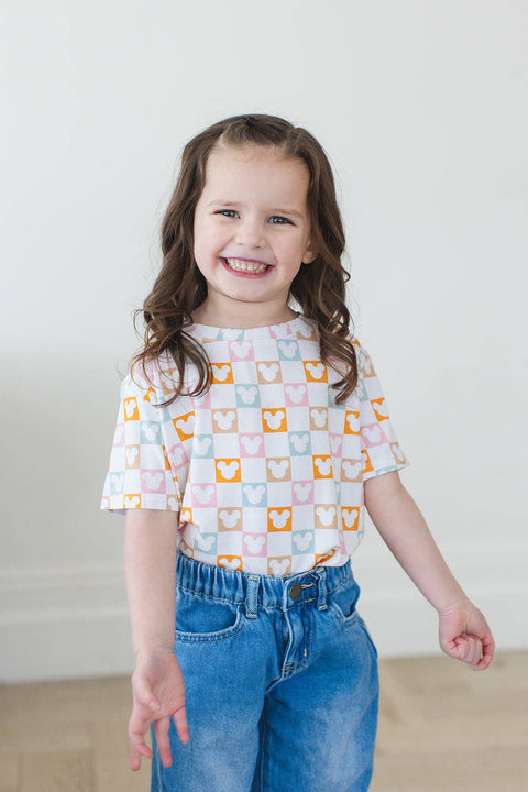 Checkerboard Charm - Everyday Tee