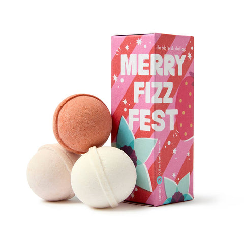 Merry Fizz Fest® Bath Bombs for Kids