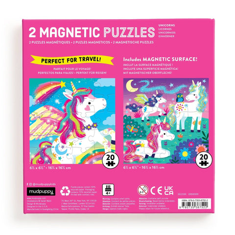 Magnetic Puzzle Portfolio - Unicorn Dreams