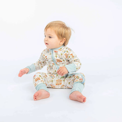 Let's Go City Bamboo Baby Pajamas