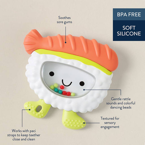 Sweetie Shake Plus™ Teething & Rattle Toy - Tumbler