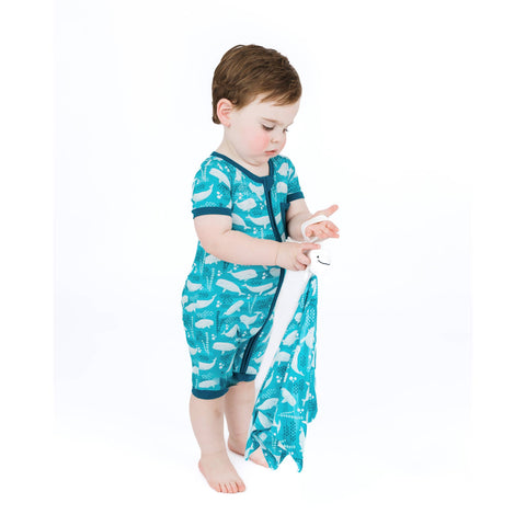 Beluga Whale Baby Bamboo Lovey