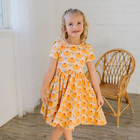 Elizabeth Dress - Sunflower