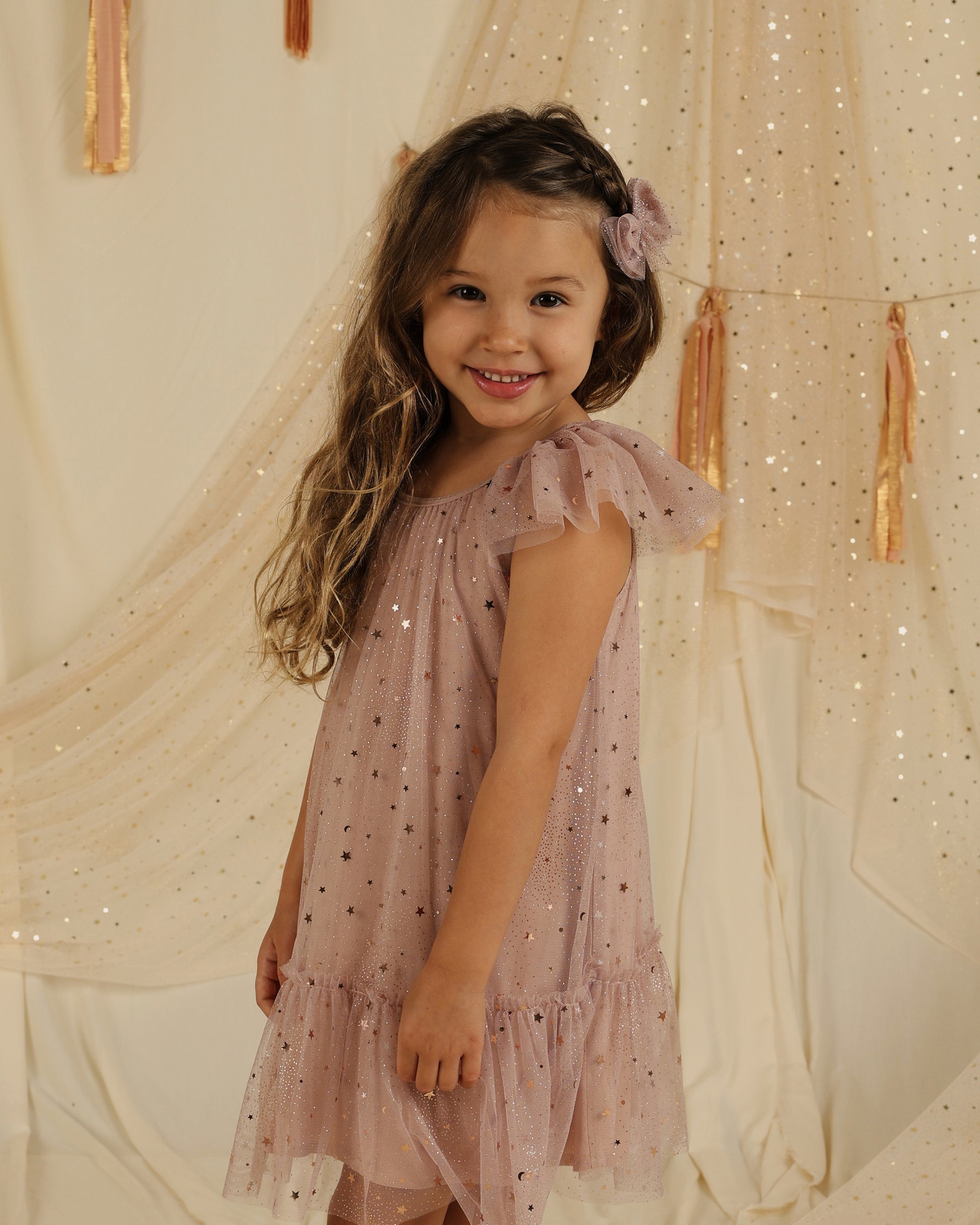 Edie Dress | Rose Stars - Noralee