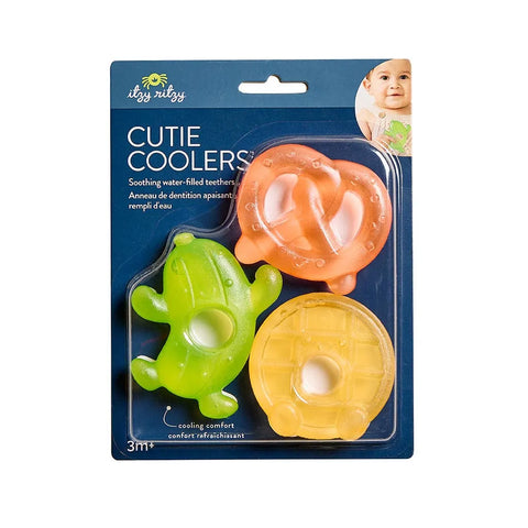 Cutie Coolers™ Water Filled Teethers (3-pack) - Silly Foods