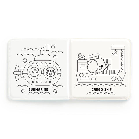 Color Magic Bath Book - Busy Boats
