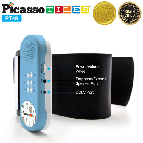 PicassoTiles Flexible Roll-Up Piano Keyboard