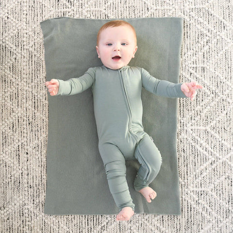 Eucalyptus Zip Bamboo Pajamas