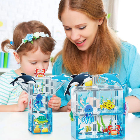 Marine World Magnetic Building Set (26 Pieces)