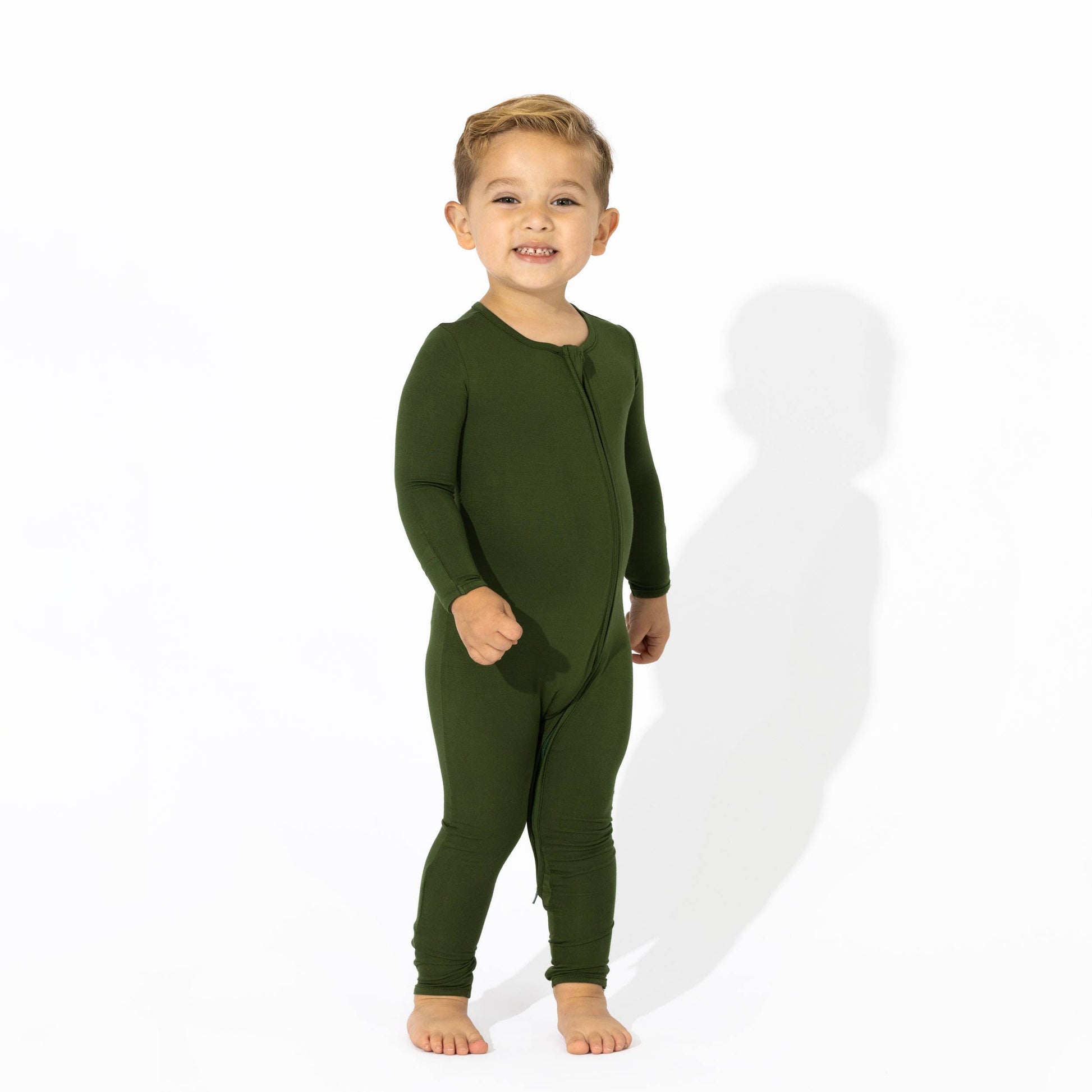 Evergreen Bamboo Convertible Footie Pajama - Bellabu Bear