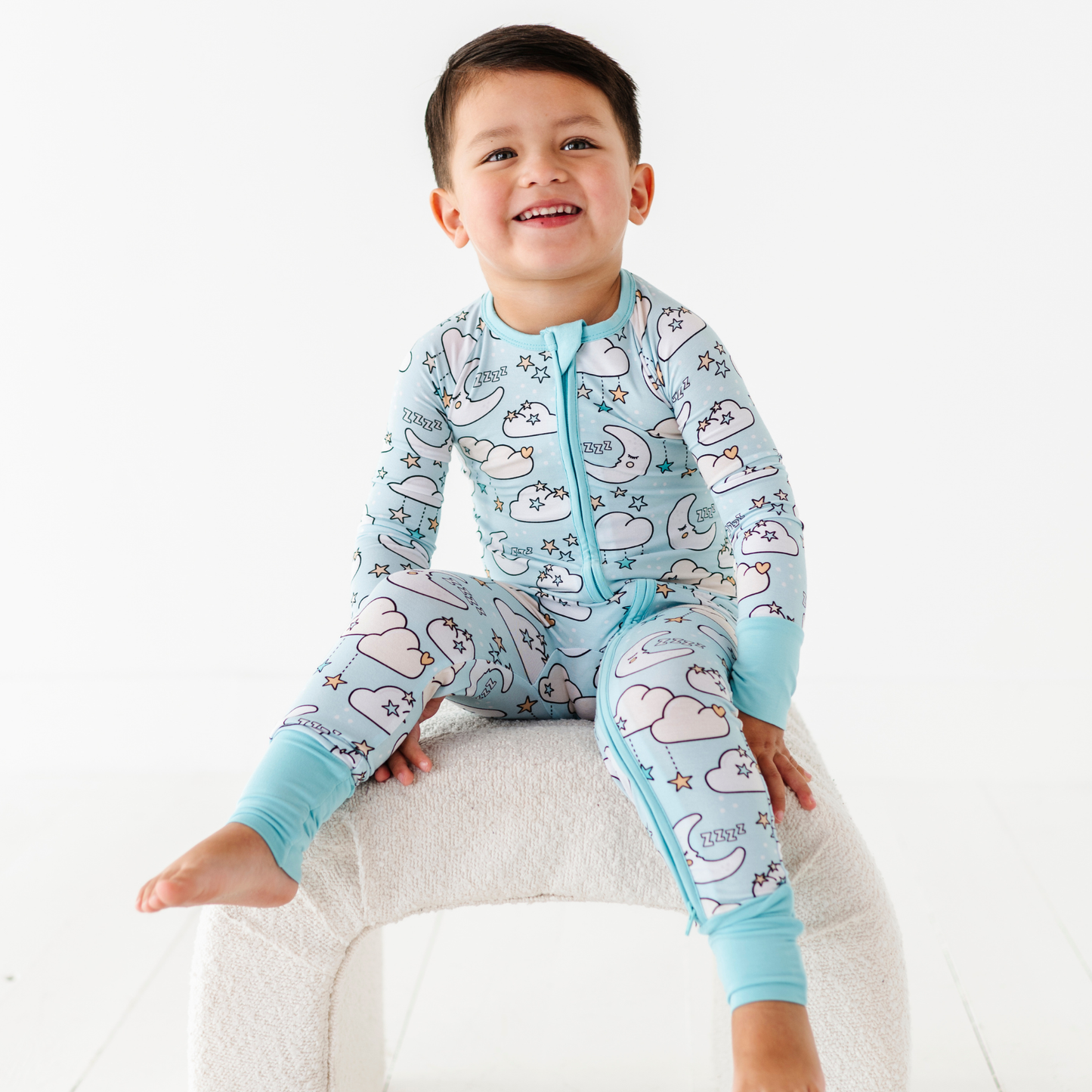 Blue Starry Slumber Convertible Footie