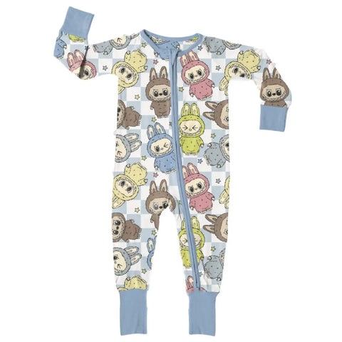 Labubu Bamboo Convertible Zippy Romper