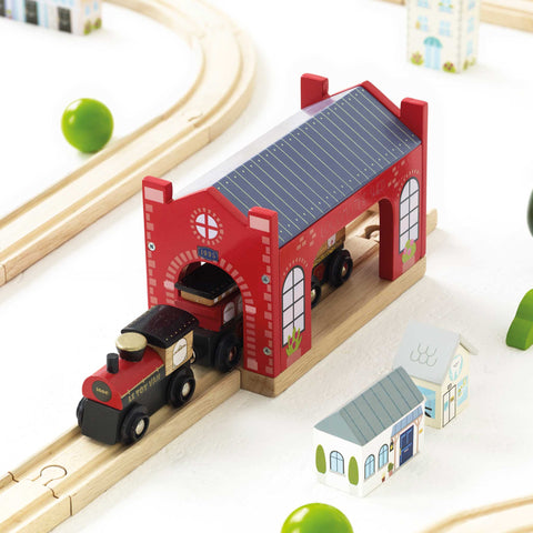 London Wooden Train Set
