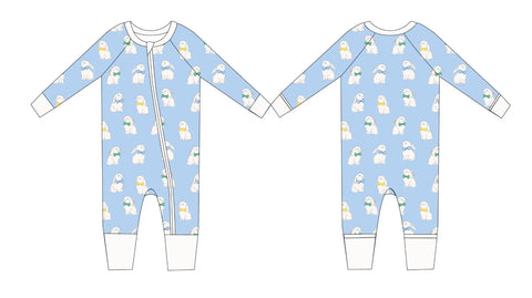 Dapper Bunnies Bamboo Pajama