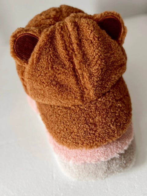 Sherpa Bear Hat - Natural