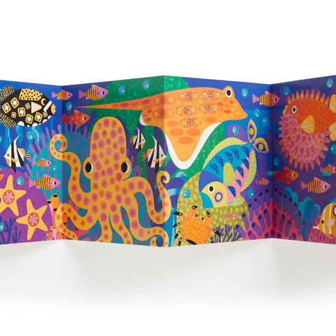 Sticker Sparkle Poster Activity Kit - Ocean Life
