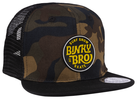 Baby & Kids Flat Top Hat - Camo