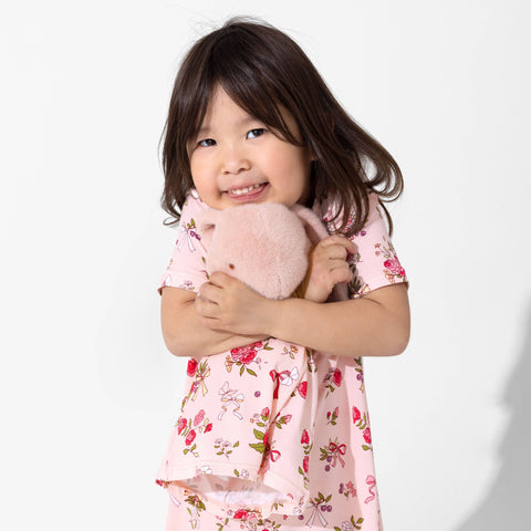 Bamboo Short Sleeve Dress - Bows & Blooms