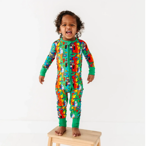 Riptide Riders Bamboo Convertible Footie