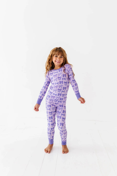 Preppy & Purple Kids Pajamas