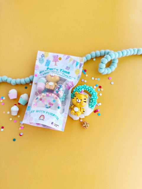 Party Time Mini KidDough Play Pack | Cupcake Scented
