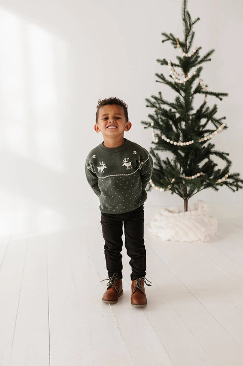 Knit Sweater - Moose