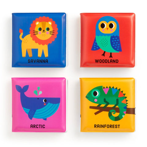 Color Magic Bath Book Set - Animals of The World
