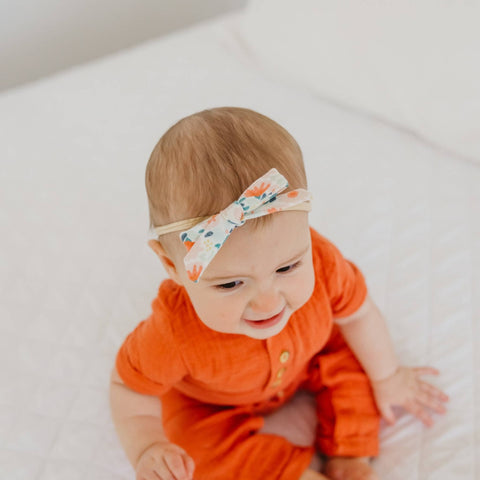 Ribbon Baby Bow - Leilani