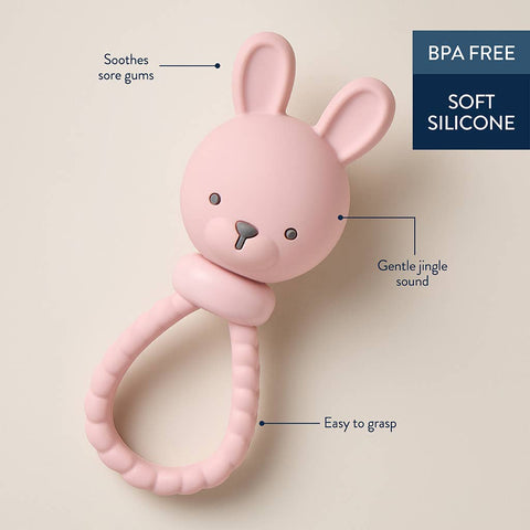 Sweetie Rattle™ - Pink Bunny