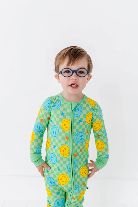 Electric Smiles Convertible Footies